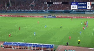 于睿, 空射门高出